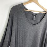 Premise Grey Scoop Neck Long Sleeve Pullover Sweater Women's Size XX-Large XXL Photo 2