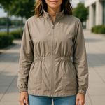 Magaschoni  Women's Olive Jacket utility streetwear Photo 0