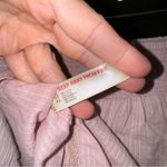 Free People Intimately  blush pink shorts lounge pajamas smocked striped mini Photo 6