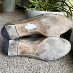 Chloé Chloe Lauren Ballerina Flats Scalloped Edge Metallic Silver 36 5.5 Photo 5