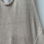 Bebe  | Metallic Tan Bodycon Fitted Dress XXS Photo 6