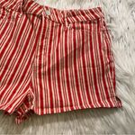 SO  High Rise Shortie Orange Cream Stripes 15/32W Photo 2