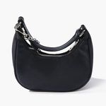 Forever 21 Black Nylon Crossbody Mini Shoulder Bag Purse Photo 1