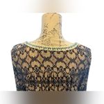 Vintage America Blues Small Bohemian Top with Bell Sleeves and Embroidery Orange Photo 4