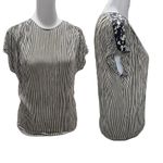 Petite Sophisticate Vintage - Susan Burrowes for Black & Off White Blouse Size 4 Photo 2