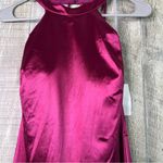Crystal Doll Crystal Dolls Sleeveless Short Sheath Size 9 Jr. Burgundy Party Cocktail Dress Photo 2