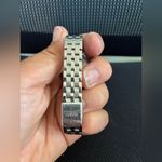 Timex Women’s  Silver Tone Watch with White Dial - untested Photo 1