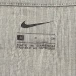 Nike Green Ribbed Button Up Long Sleeve Shirt Women’s Small Photo 1