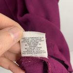 BDG  Size L Tunic Top Fuchsia Sleeveless V-neck Pleated Front Long Blouse Pockets Photo 6