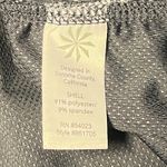 Athleta Women's Gray Short Sleeve Ruched Gym Yoga Running Workout Tee Medium Photo 6