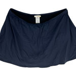 Michael Kors Michael  Skirted Bikini Bottom Womens Size 22W Plus Navy Swim Photo 0