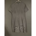 Kasper  A.S.L Women's Dress  Short Sleeve Embroidered Flower Design Size 10P Photo 4