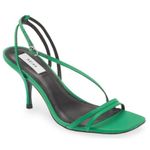 Reiss Green Strappy Sandals Heels, Size EU 39 | US 8, Brand New w/o Box Photo 13