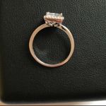 𝅺Sterling Silver Cubic Zirconia Big Stone Ring Size 8 Gift Birthday Mother’s Day Photo 5