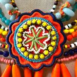 BIMBA Y LOLA colorful beaded statement necklace Photo 10