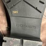 Vince Camuto Keshilla Moto Boot Women’s Brown Sable Suede Leather Ankle Boots Photo 13