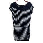 Boston Proper  striped cap sleeve‎ shirt/tunic women’s size small Photo 5