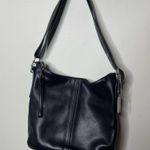 Coach  Black Leather Slim Legacy Crossbody Shoulder Bag Adjustable 9326 Photo 7