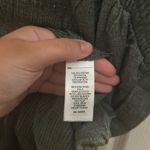 Cable & Gauge Short Sleeve Button Down Tie Front  Photo 6