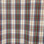 LL Bean Red White Plaid Long Sleeve Pinpoint Oxford Button Shirt LARGE PETITE Size undefined Photo 5