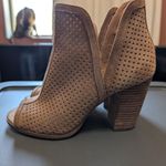 Lucky Brand  Larise Pull On Leather Heel Boots W9 Brown Photo 5