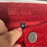 Kut From The Kloth  dark red corduroy skinny pants women’s‎ size 6 winter boho Photo 2