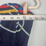 Anthropologie x Wakana Koike Roped In Nautical Strapless Summer Fit Flare Dress Photo 4