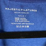 Majestic Filatures Tee Shirt Dress Blue V Photo 2