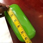 Kate Spade New York Glasses Large Hard Eyeglasses Sunglasses Case Dark Green wink wink Measurements pictured Photo 3