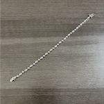 Silver CZ Tennis Bracelet Photo 3