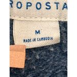 Aeropostale 87 Navy Blue Full Zip Hoodie Drawstring Hood Front Pockets Medium Photo 5