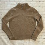 Point Sur Merino Wool / Alpaca Blend Beige Sweater Size Medium Tan Photo 0