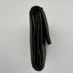 Fendi  Zucca Print Canvas Leather Trim‎ Bi Fold Wallet Brown Authentic Designer Photo 6