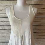 Robin K Chic Ivory Lace Women's Tank Top Size Medium White Photo 3