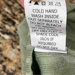 Princess Polly Green Ribbed Off-Shoulder Crop Top XS/S Boho Coastal Preppy Photo 6