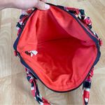 Marc by Marc Jacobs Marc Jacobs Red Navy Blue Multicolor Striped Quilted Laptop Bag Case Nylon 14” Photo 8