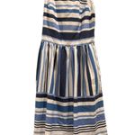 Vince Camuto  Dress Blue Striped Photo 0