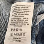 Tommy Hilfiger Tommy Jeans Den Denim Hoodie Sweatshirt Cropped Logo Blue Photo 6