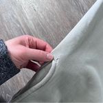 TNA cozy fleece light‎ gray sweatpants Photo 5