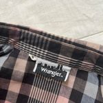 Wrangler Vintage pink plaid button up shirt Made in the USA Photo 1