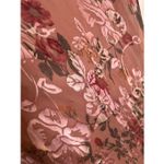 Bonnie Strauss Vintage Floral Velvet Burnout Maci Slip Dress S/M Pink Photo 8