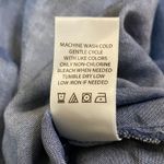 Pioneer Woman Blue Floral Print Smocked Neck 3/4 Sleeve Blouse Boho Top Size L Size L Photo 6