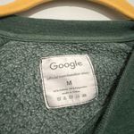 Google dark green Crewneck pullover sweatshirt Size M Photo 6