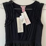 Saks 5th Avenue Black Belted Bubble Dress Photo 5