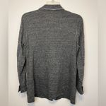 Eileen Fisher  Charcoal Sweatshirt Blazer Jacket Sz M Photo 6