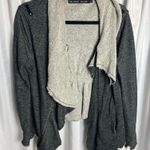 BNCI by Blanc Noir  Distressed Zippered Cardigan Jacket Womens Size M Photo 8