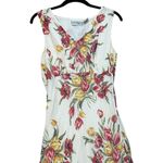 Vintage 80s Nostalgia Chiffon Maxi Dress Whimsy Floral Fairy Feminine Size M Pink Size M Photo 6