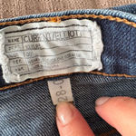 Gap Current/Elliott Women's Ankle Skinny Jeans M Dark Blue Subtle Fading Denim Photo 7