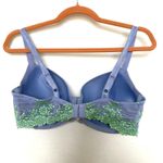 Wacoal Womens Embrace Lace Bra Size 36DD Purple Underwire Coquette Romantic Photo 3