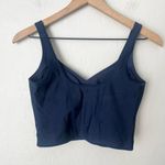 Fanka body sculpt bra tank top navy blue medium Photo 3